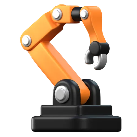 Claw Robotic Arm  3D Icon