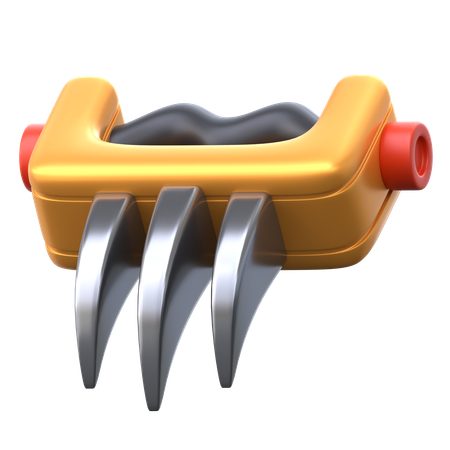 Claws Weapon  3D Icon