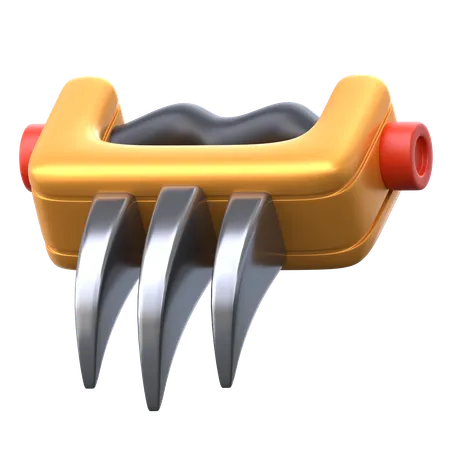 Claws Weapon  3D Icon