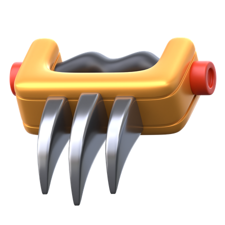 Claws Weapon  3D Icon