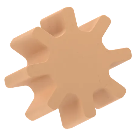 Clay Abstract  3D Icon