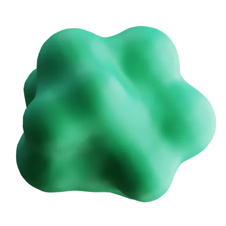 Clay Abstract  3D Icon