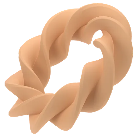 Clay Abstract  3D Icon