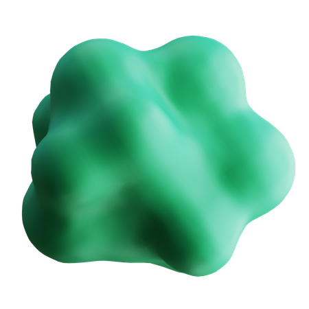 Clay Abstract  3D Icon