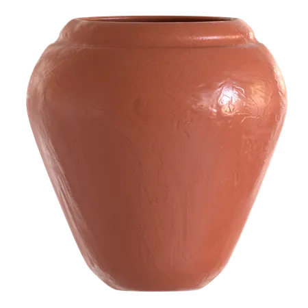 Clay jar  3D Icon