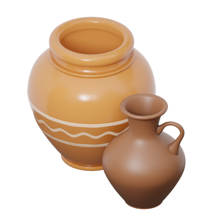 土器  3D Icon