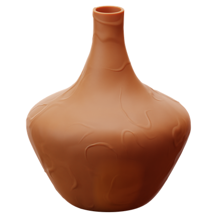 Clay Pot  3D Icon