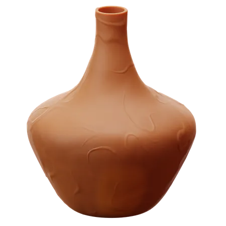 Clay Pot  3D Icon