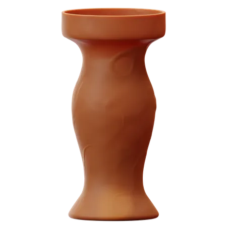 Clay Pot  3D Icon