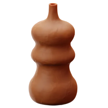 Clay Pot  3D Icon