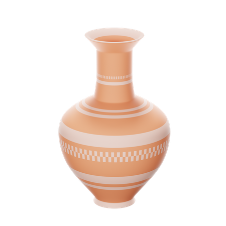 Clay Pottery  3D Icon