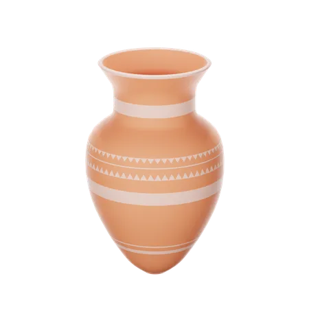 Clay Pottery  3D Icon