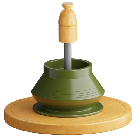 Clay Spinner  3D Icon