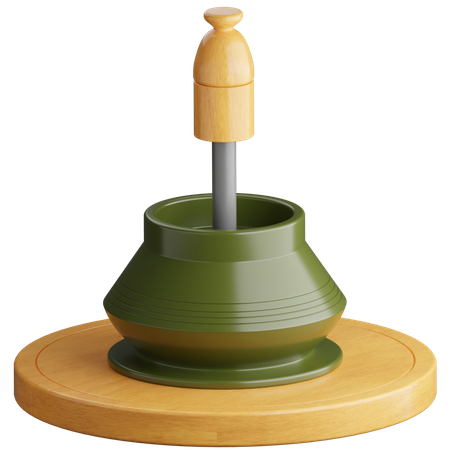 Clay Spinner  3D Icon