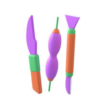Clay Tool  3D Icon