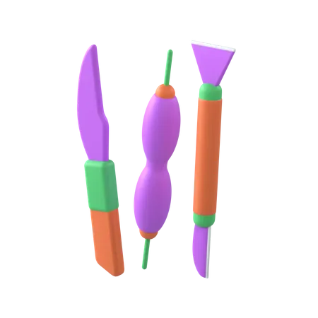 Clay Tool  3D Icon