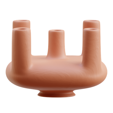 Clay Vase  3D Icon