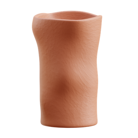 Clay Vase  3D Icon