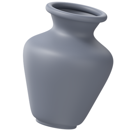 Clay Vase  3D Icon