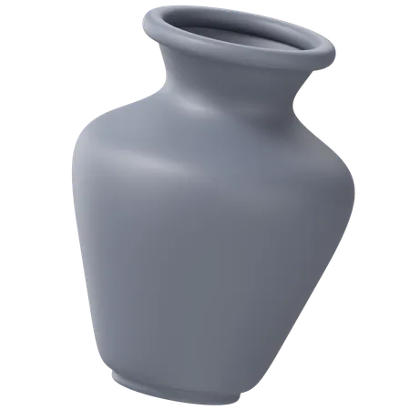 Clay Vase  3D Icon