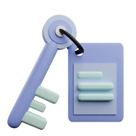 Clé  3D Icon