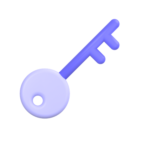 Clé  3D Icon