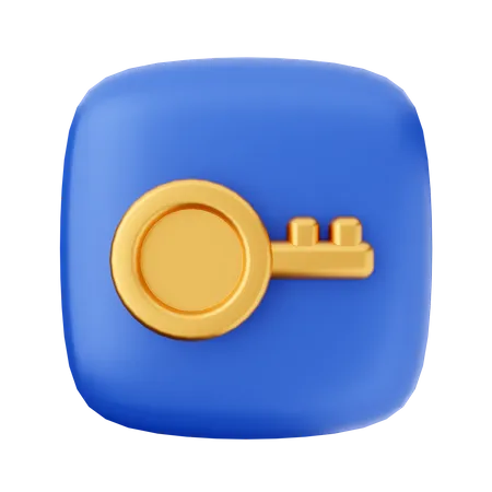 Clé  3D Icon