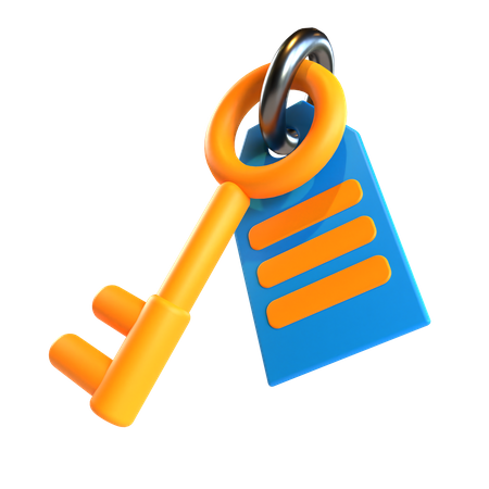 Clé  3D Icon