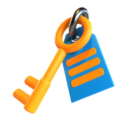 Clé  3D Icon