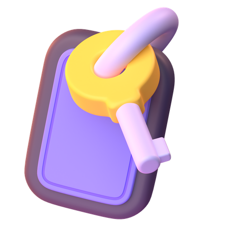 Clef de chambre  3D Icon