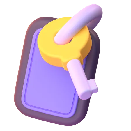 Clef de chambre  3D Icon