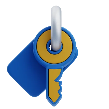 Clef de chambre  3D Icon