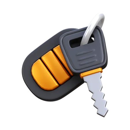 Clef de voiture  3D Icon