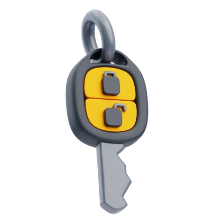 Clef de voiture  3D Icon