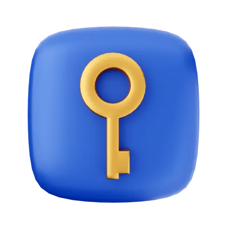 Clé  3D Icon