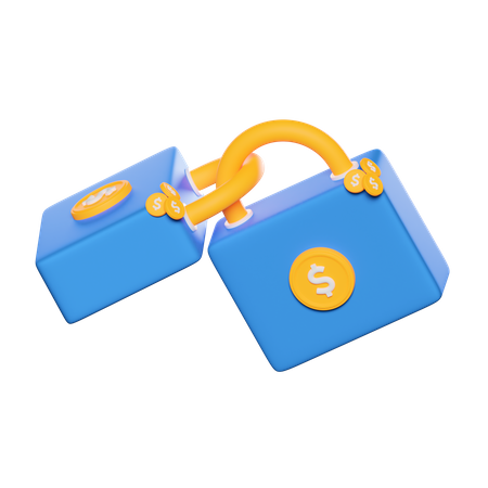 Clé des finances  3D Icon