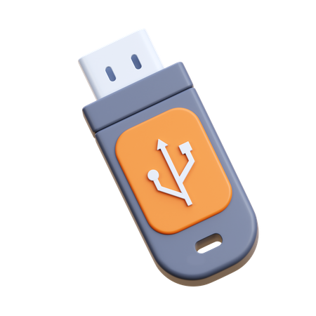 Clé USB  3D Icon