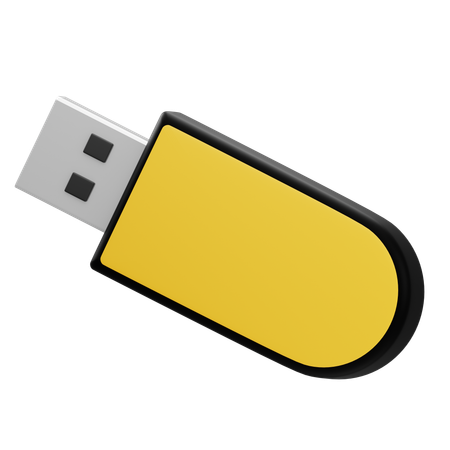 Clé USB  3D Icon