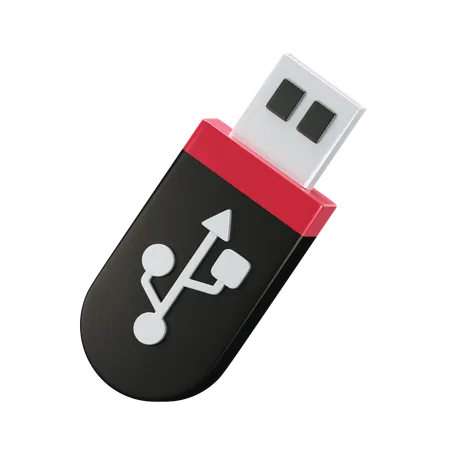 Clé USB  3D Icon