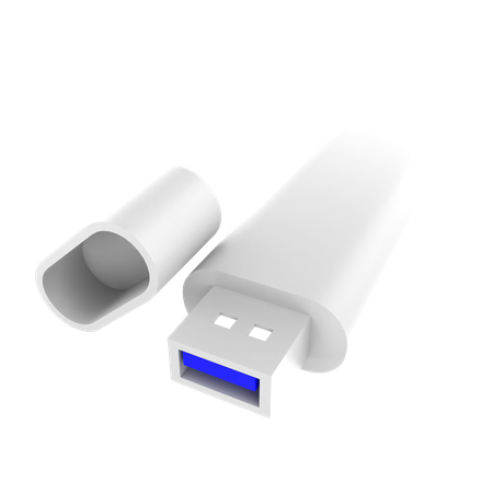 Clé USB  3D Icon