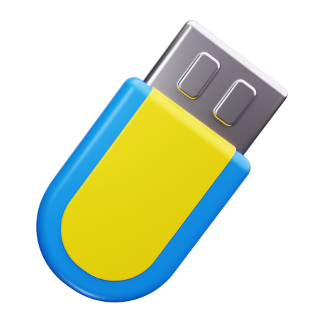 Clé USB  3D Icon