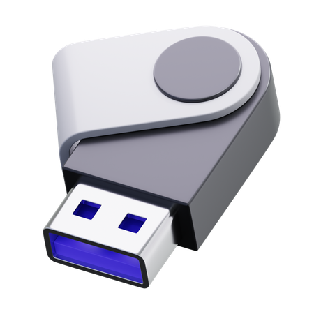 Clé USB  3D Icon