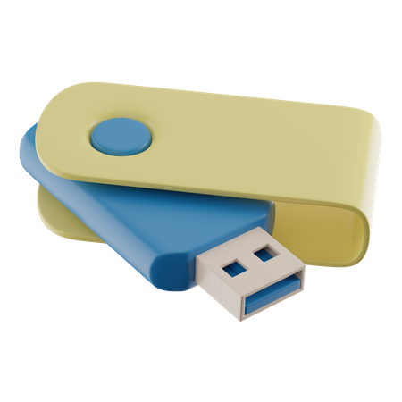 Clé USB  3D Illustration
