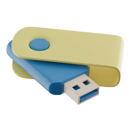 Clé USB  3D Illustration
