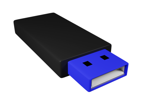 Clé USB  3D Illustration