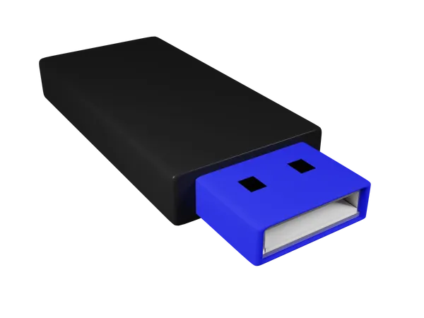 Clé USB  3D Illustration