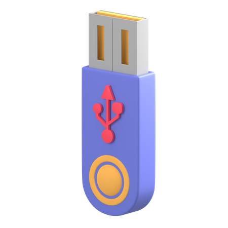 Clé USB  3D Icon