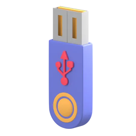 Clé USB  3D Icon