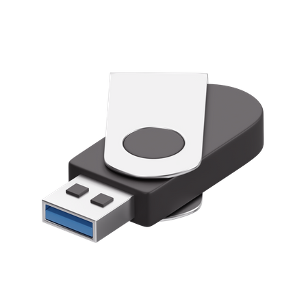 Clé USB  3D Icon