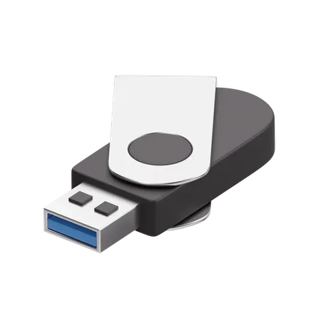 Clé USB  3D Icon